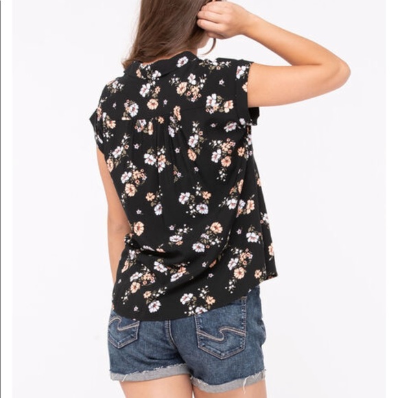 Plus Sz 14&18 Dolman Cap Sleeve Top - Picture 5 of 12